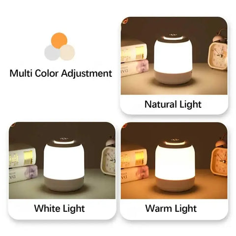 Shine Night Lights with Adjustable Brightness - USB Rechargeable Table Lamp!