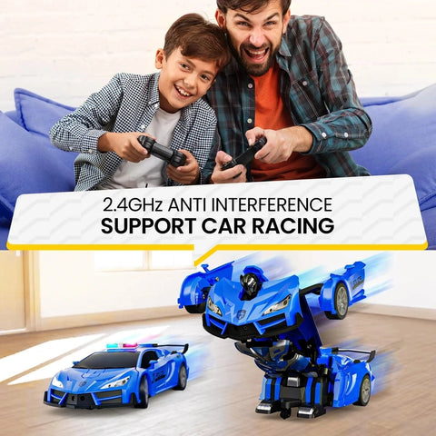 Gesture Sensing RC Transformer Car | Police Transformer