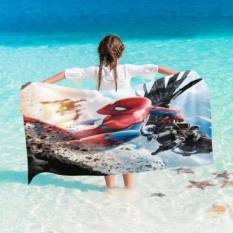 Spider Man Towel - 100% Cotton for Home & Beach