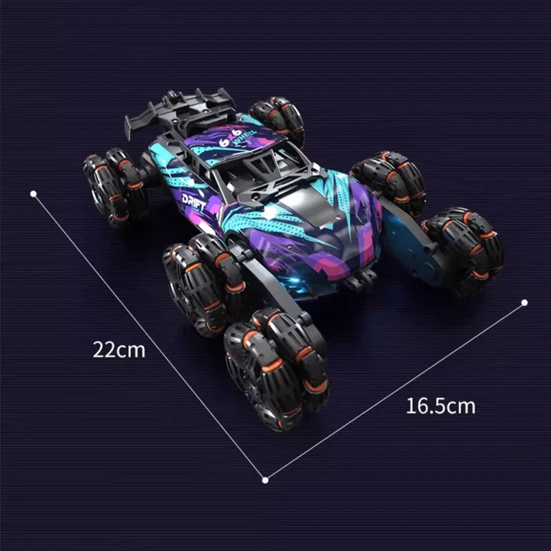 6-Wheel Alloy RC Stunt Car for Kids - For Endless Excitement and Adventure! Teeny Pandas