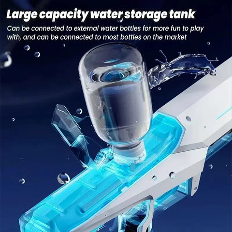 Electric Water Gun for Kids - Automatic Water Absorption with 32ft Range Teeny Pandas