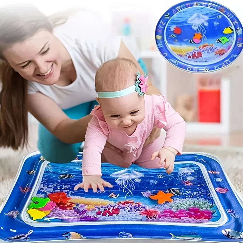 Summer Water Play Mat for Babies Teeny Pandas