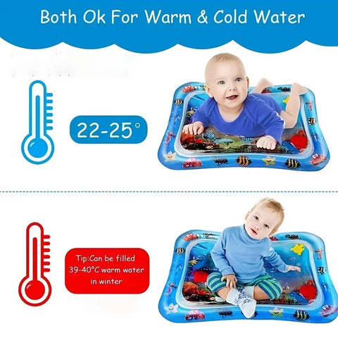 Summer Water Play Mat for Babies Teeny Pandas
