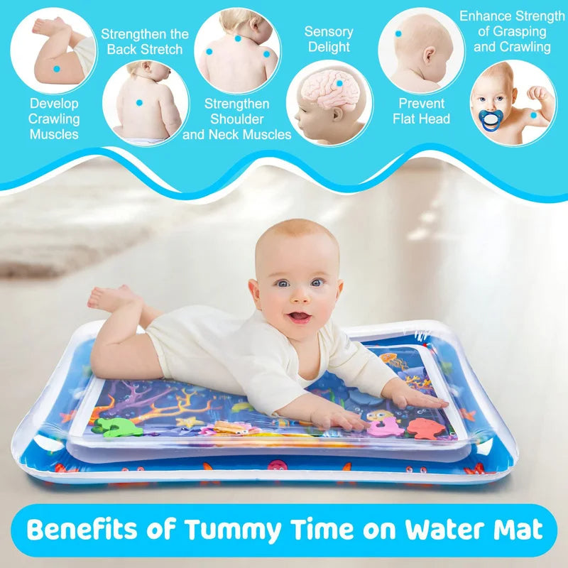 Summer Water Play Mat for Babies Teeny Pandas