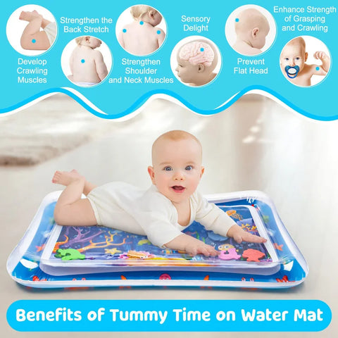 Summer Water Play Mat for Babies Teeny Pandas