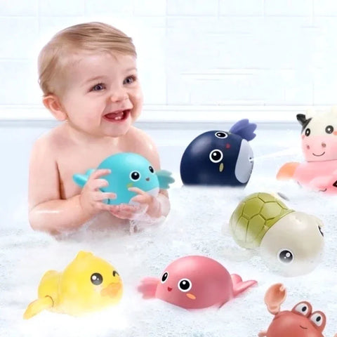 Swimming Sea Animal Bath Toys Teeny Pandas