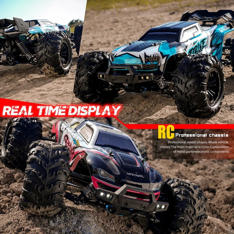 High-Speed Brushless Motor All Terrain RC Car 1/16 - Higher Efficiency for Longer Adventure! Teeny Pandas