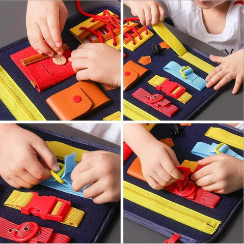 Educational Montessori Busy Book - Educate Young Minds! Teeny Pandas