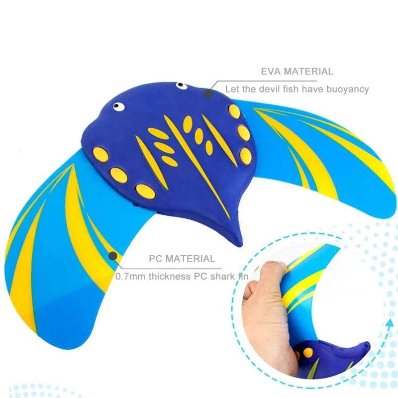 Water Powered Manta Ray Glider - Activate your Kids Imagination! Teeny Pandas