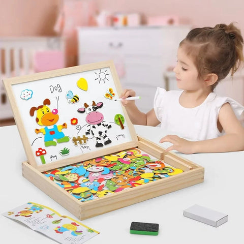 Multifunctional Creative Magnetic Puzzle - Early Education & Parent-Child Interaction