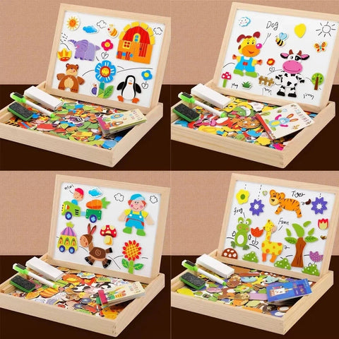 Multifunctional Creative Magnetic Puzzle - Early Education & Parent-Child Interaction