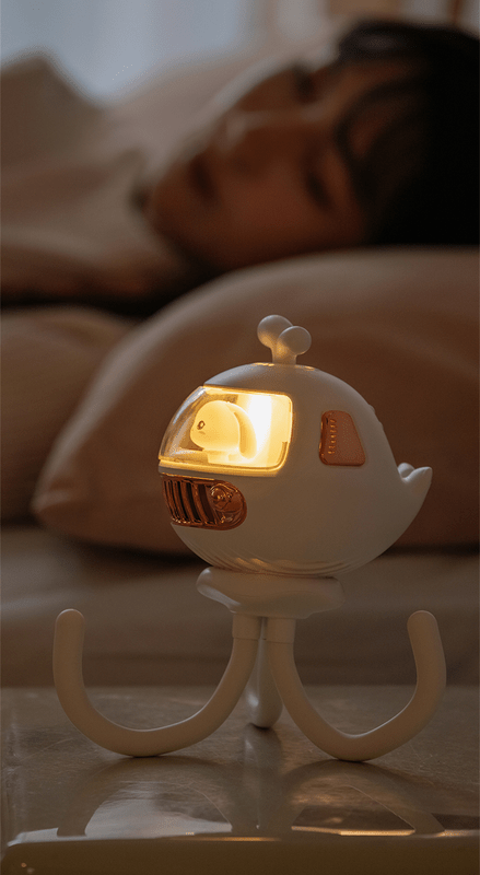Portable Baby Bunny Stroller Fan - Mosquito Repellant Teeny Pandas