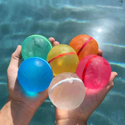 Magnetic Reusable Water Balloons | Self Sealing, Eco-Friendly & Reusable Fun Teeny Pandas
