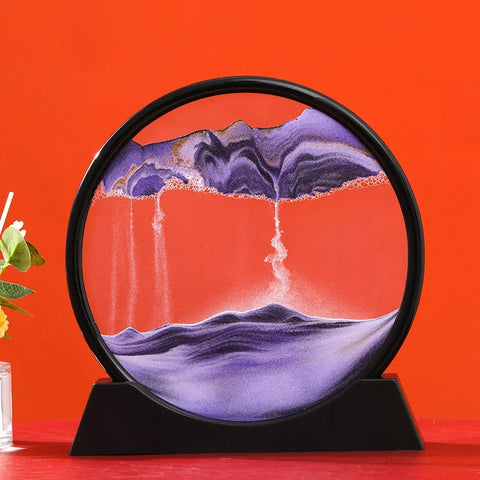 Sandscape Art for Calming Sensory Play