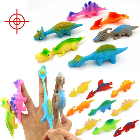 Dino Launchers – Fun Slingshot Finger Toys for Kids Teeny Pandas