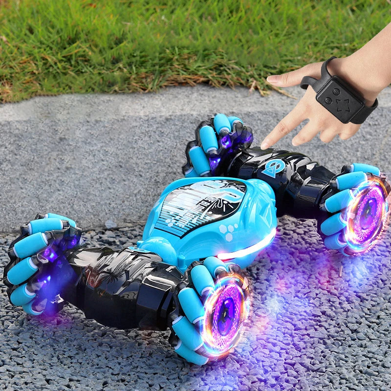 Gesture Sensing RC Car – Hand-Controlled 360° Stunt Car Teeny Pandas