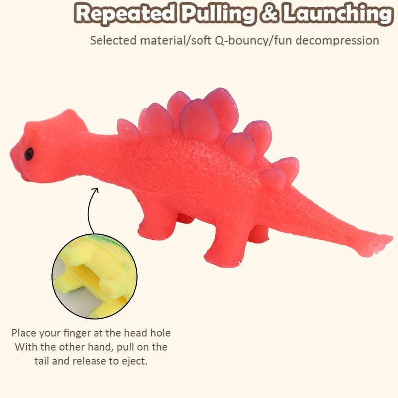 Dino Launchers – Fun Slingshot Finger Toys for Kids Teeny Pandas