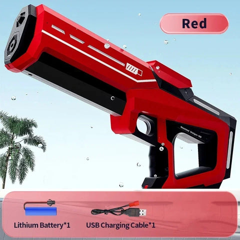 Electric Water Gun for Kids - Automatic Water Absorption with 32ft Range Teeny Pandas