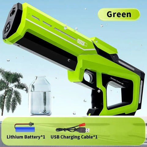 Electric Water Gun for Kids - Automatic Water Absorption with 32ft Range Teeny Pandas