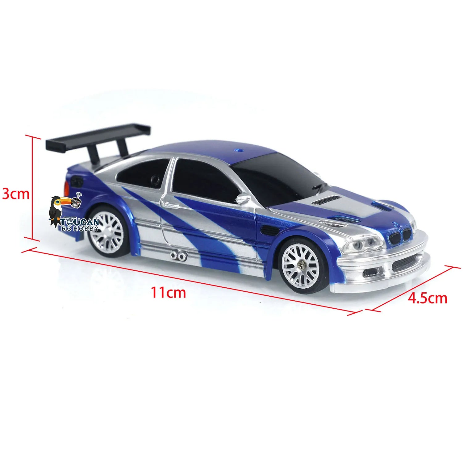High-Speed Mini RC Drift Car 1/43- Thrill and Exciting Racing! Teeny Pandas