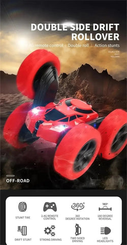 Double Sided Flip RC Stunt Car