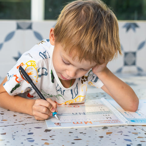 Reusable Montessori Handwriting Kit – Perfect for Kids Learning to Write Teeny Pandas