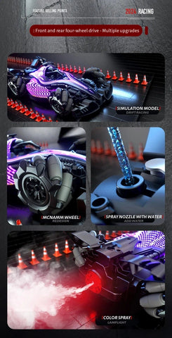 Gesture Sensing Stunt RC Car with 360° Drifting & Realistic Effects