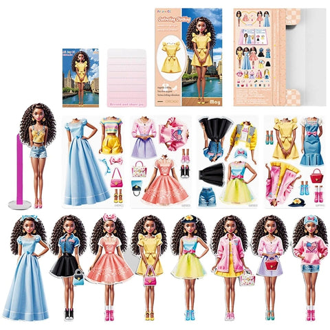 Magnetic Dress-Up Dolls Set